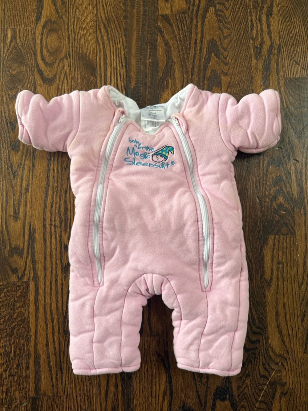 Baby Magic Sleepsuit Pink Quilted Footie - Cozy One-Piece